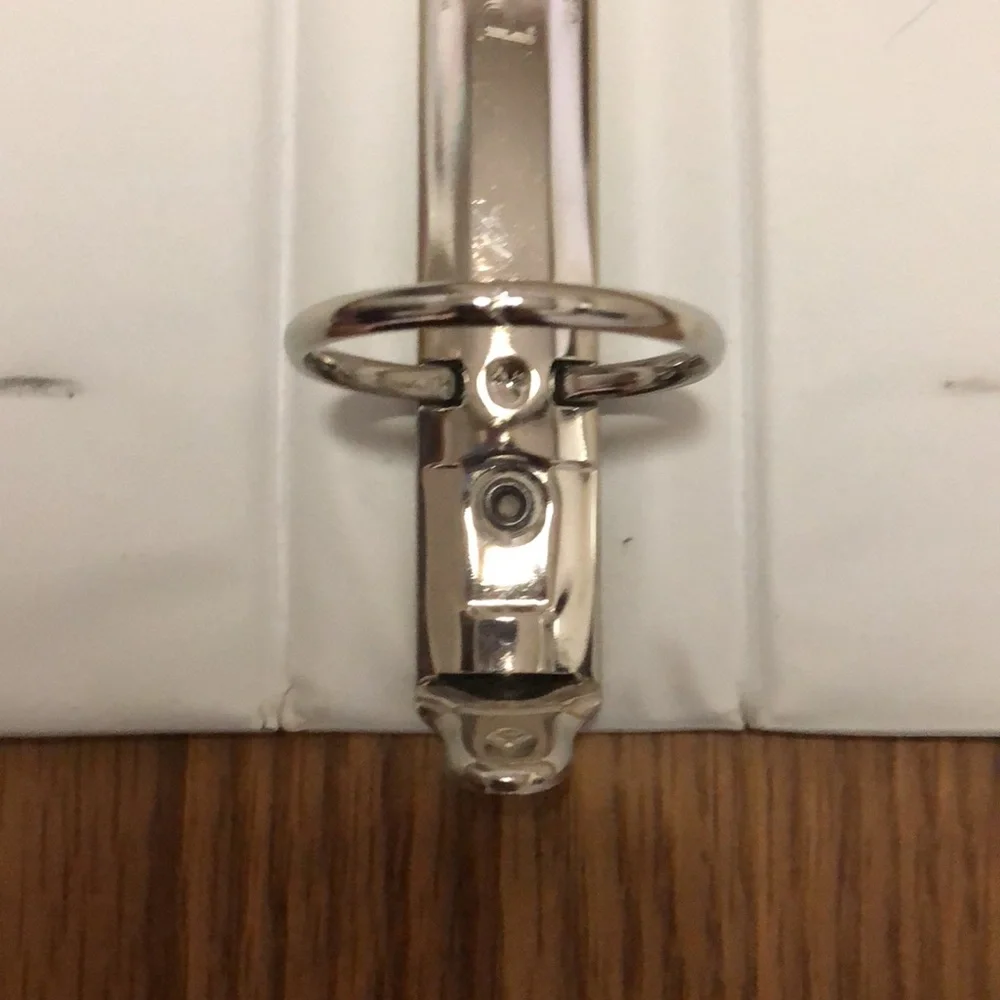 Lot of 3 white 3 ring binders